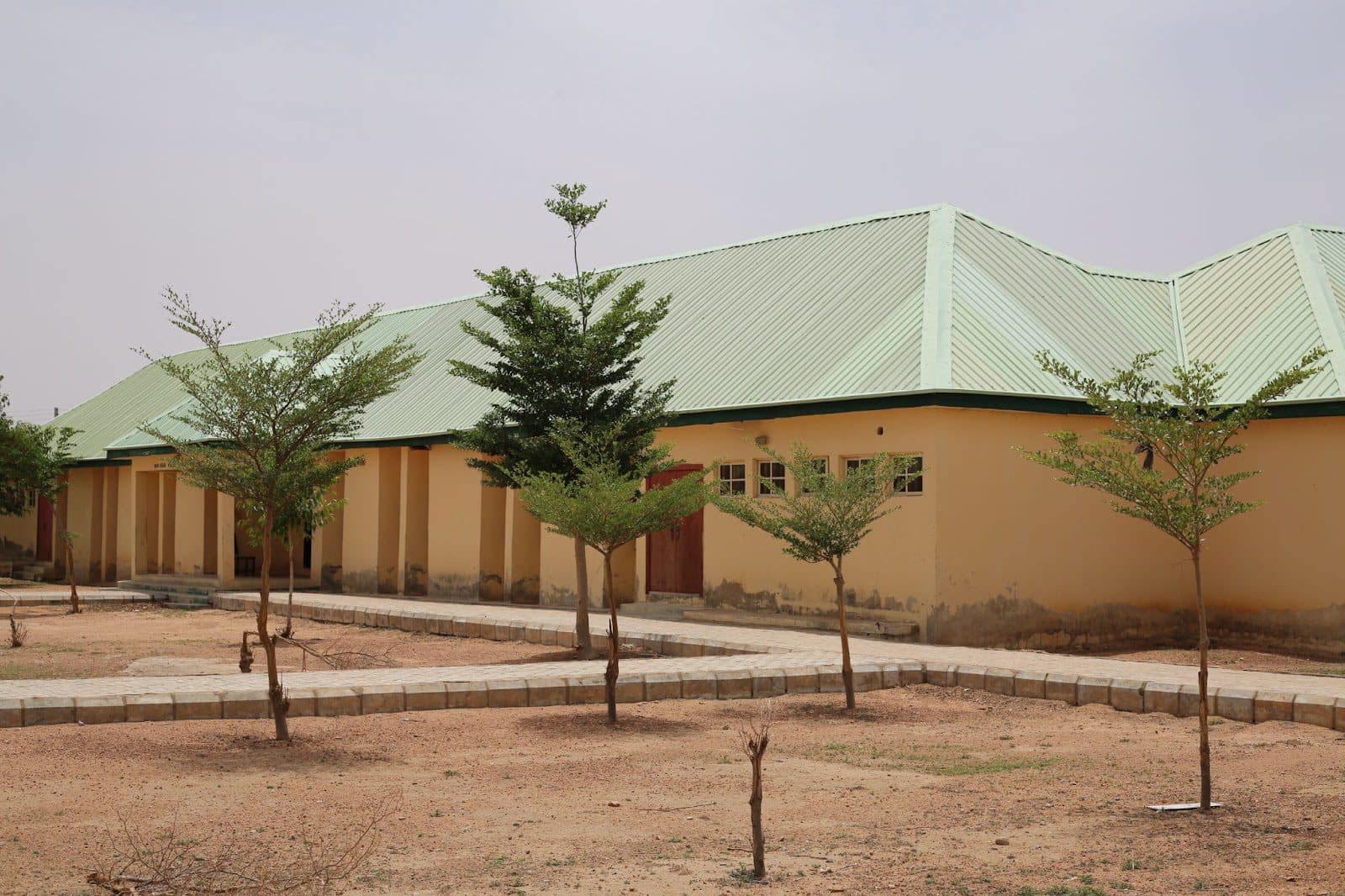 A deserted Government Secondary School, Jangebe, Zamfara, after terrorists invaded it in 2021.