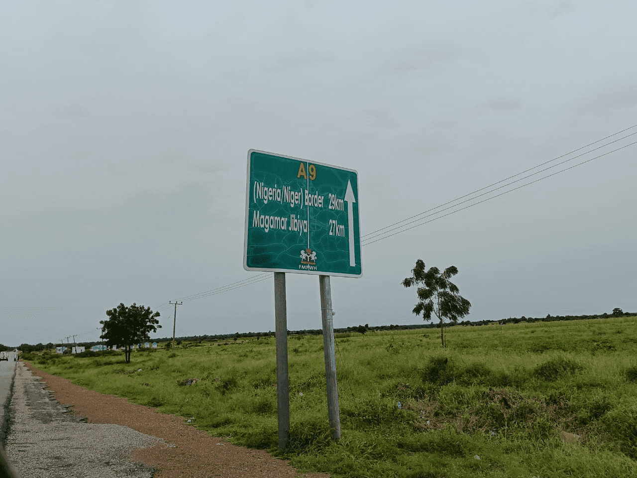The Nigeria-Niger border in Jibya, Katsina.