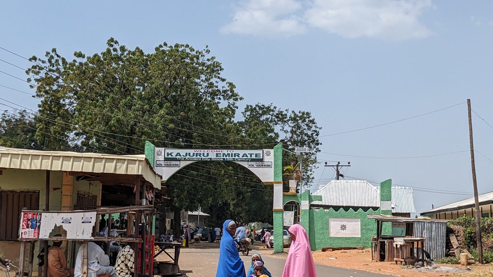 Kajuru town in Southern Kaduna, North West Nigeria. Photo: Hauwa Saleh Abubakar/ HumAngle.