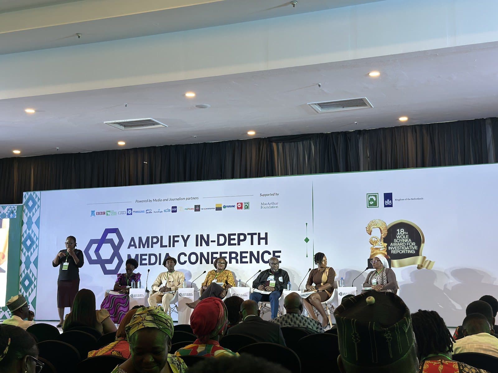 A panel media regulation and independence. Photo: Hauwa Shaffii Nuhu/HumAngle. 