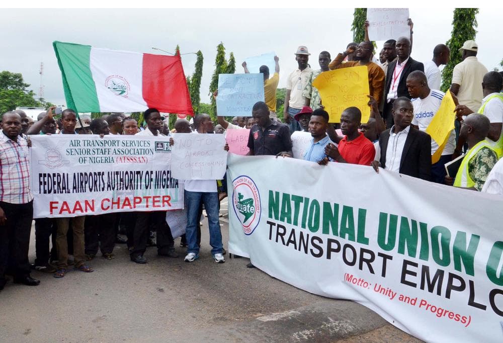 NLC Threatens To Shut Down Over Plan To Concession Airports