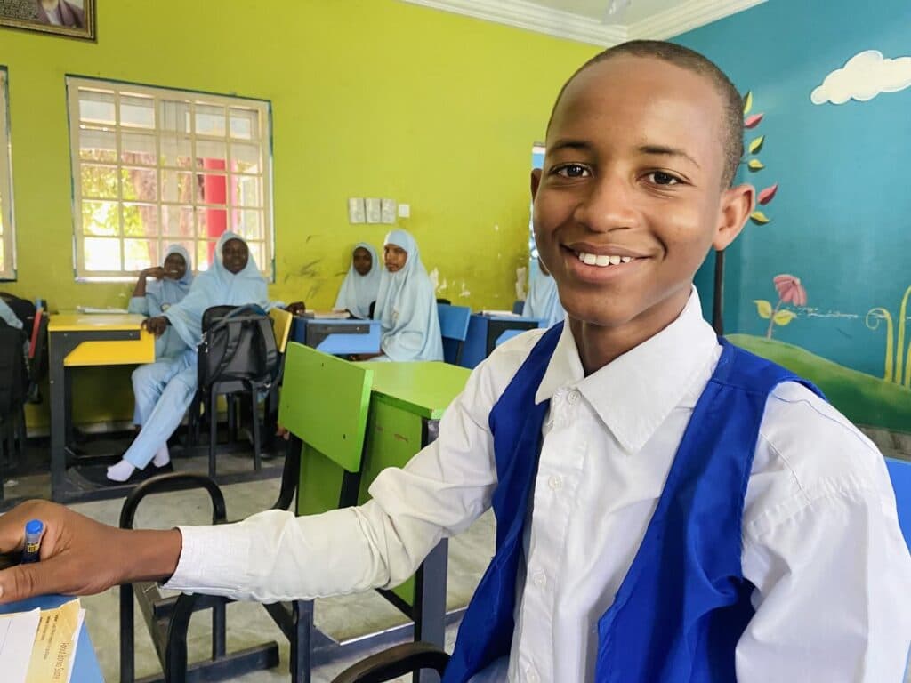 Abubakar Mohammad Bello wants to become a Nuclear Engineer. Photo: Abubakar Muktar Abba/HumAngle.