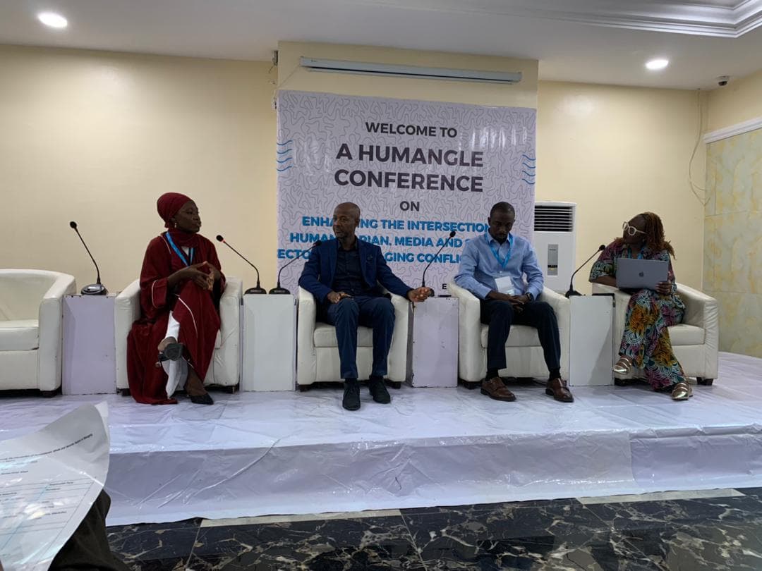 A panel session at HumAngle’s conference in Abuja.