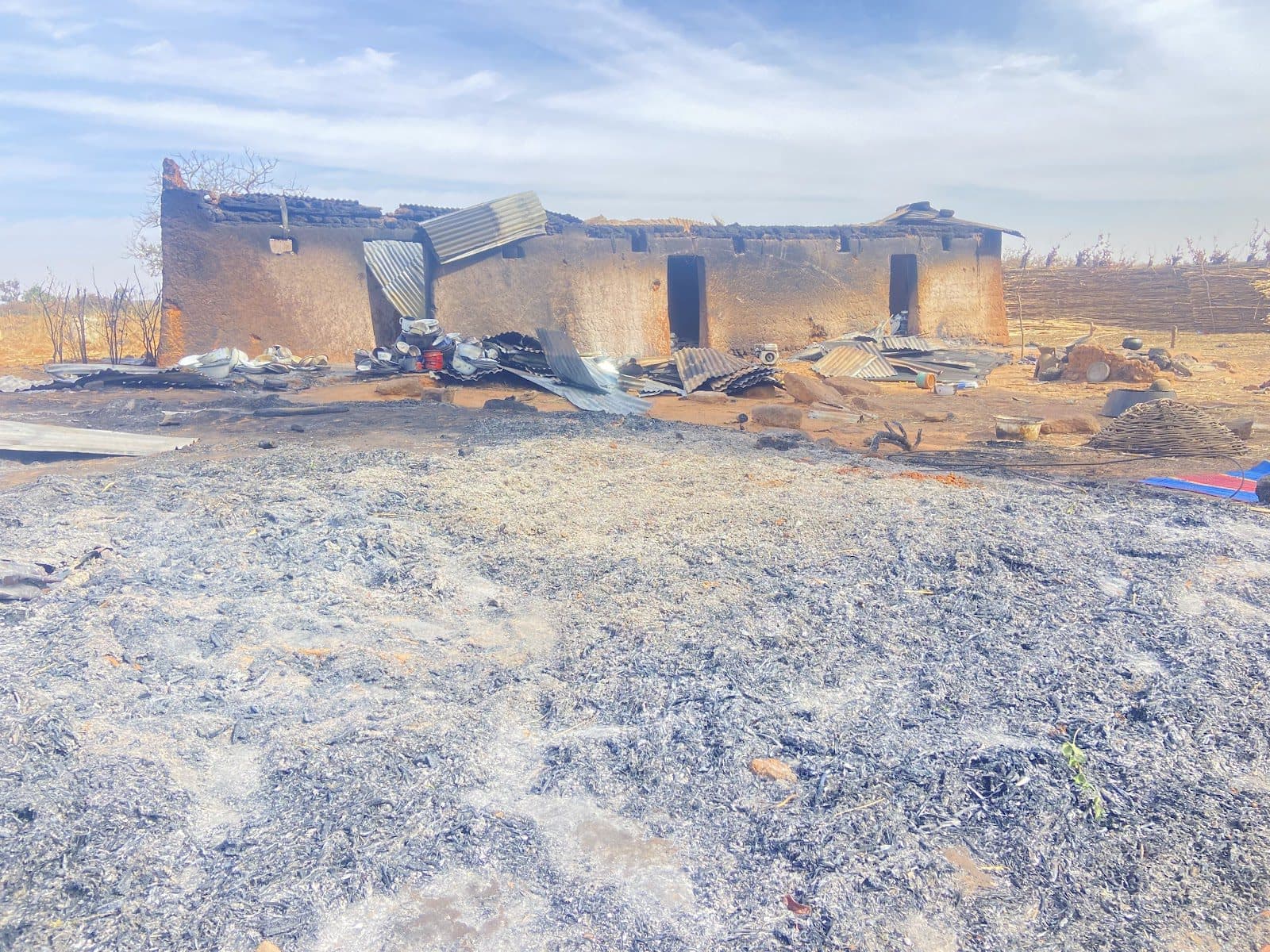 The Christmas Day airstrike on civilian settlements in the Gidan Bisa and Rumtuwa areas of Silame left a trail of ruins and tragedy. Photo: Abiodun Jamiu/ HumAngle.