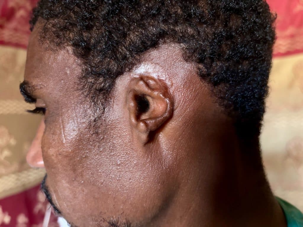 Close-up of a person